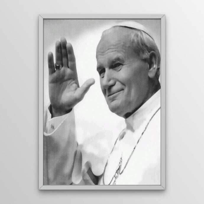 Pope John Paul II Diamond Art World