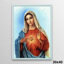 Load image into Gallery viewer, St Mary Mother of Jesus 30x40 Diamond Art
