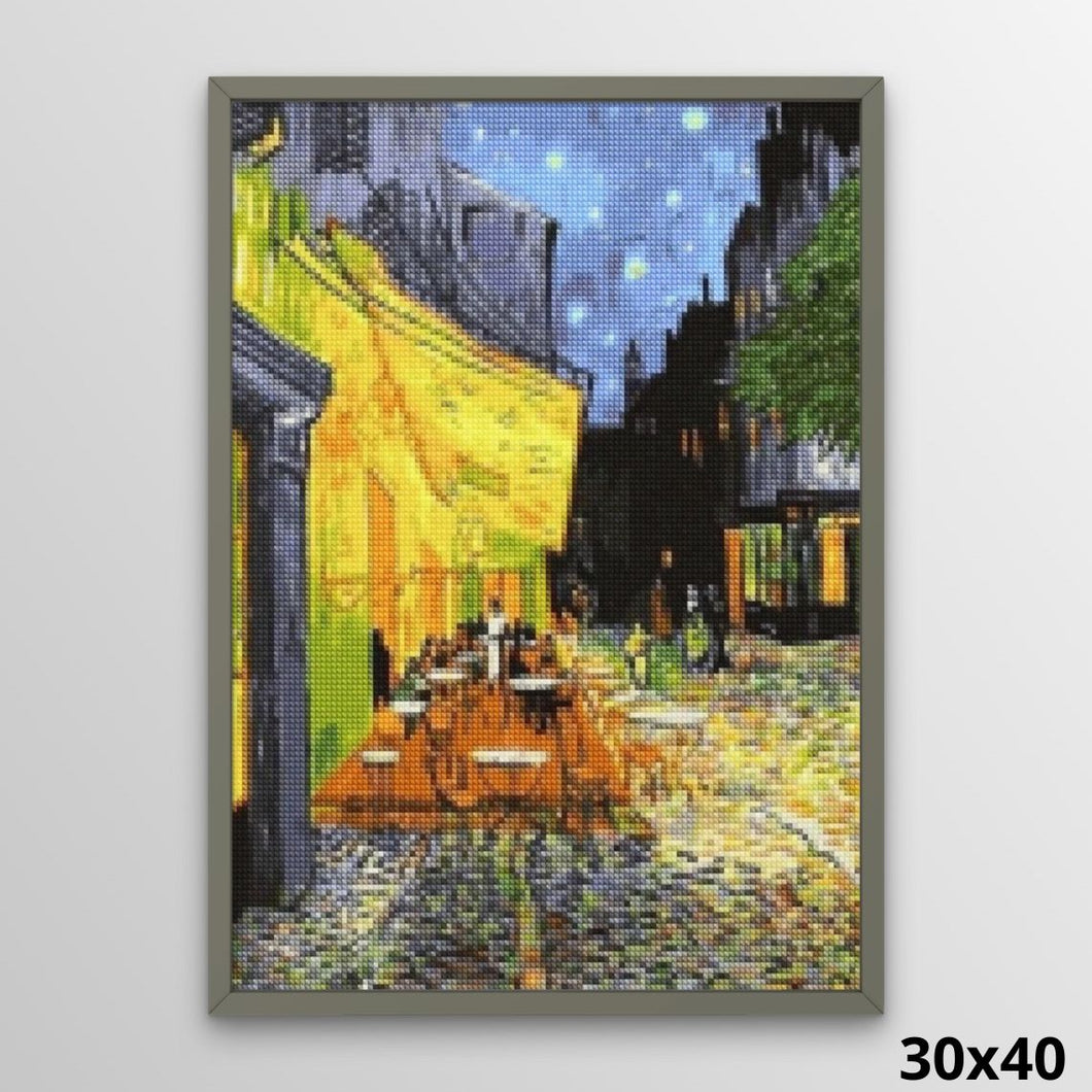 Van Gogh Café Terrace 30x40 Diamond Art World