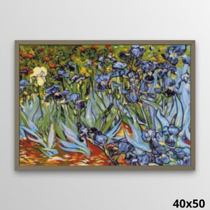 Van Gogh Irises 40x50 Diamond Painting