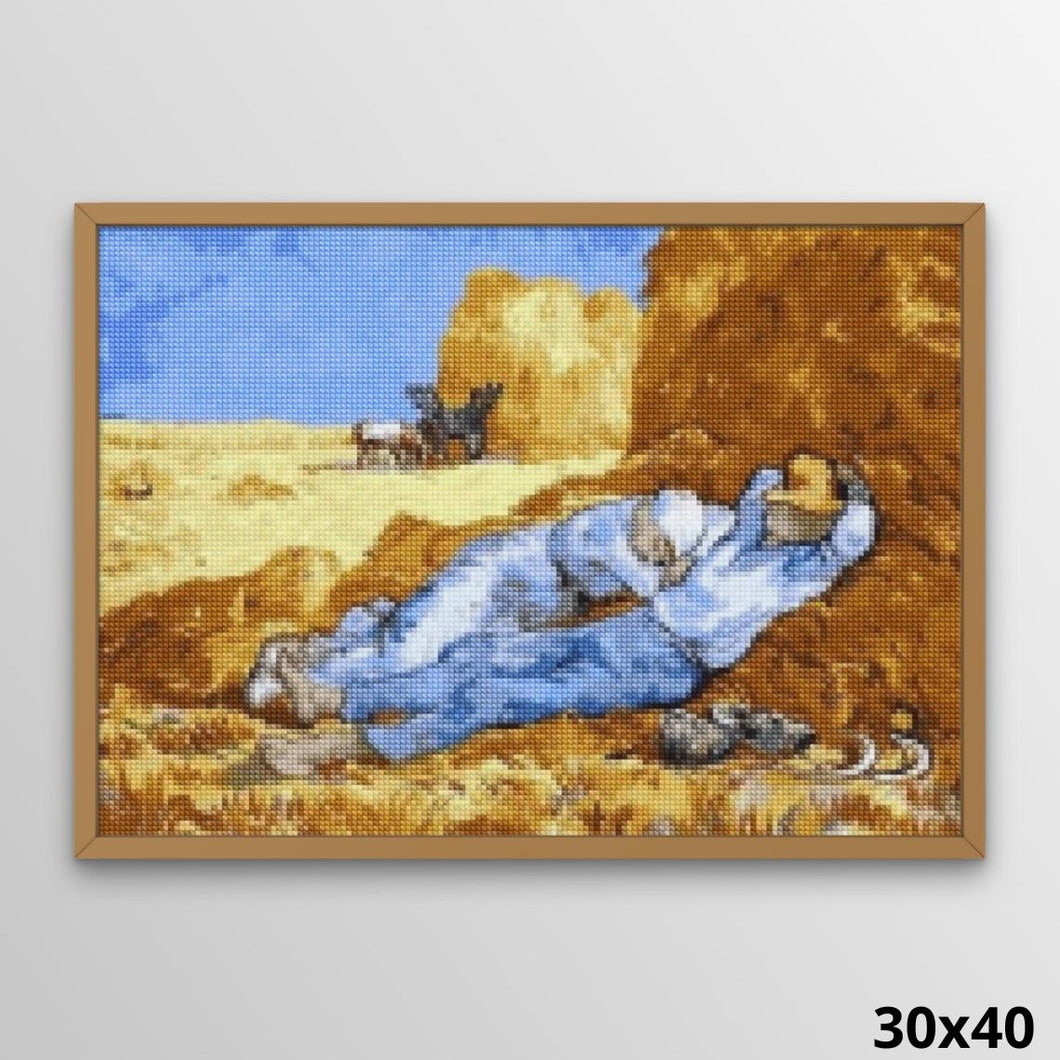 Van Gogh Rest from Work 30x40 Diamond Art Kit