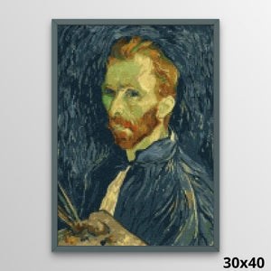 Van Gogh Self Portrait 30x40 Diamond Painting