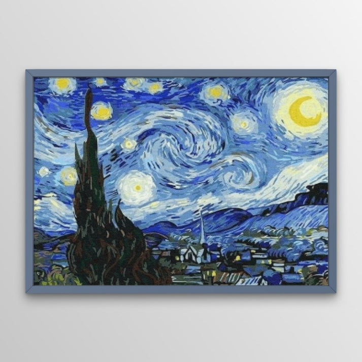 Van Gogh Starry Night - Diamond Art World – Diamond Art World Kits