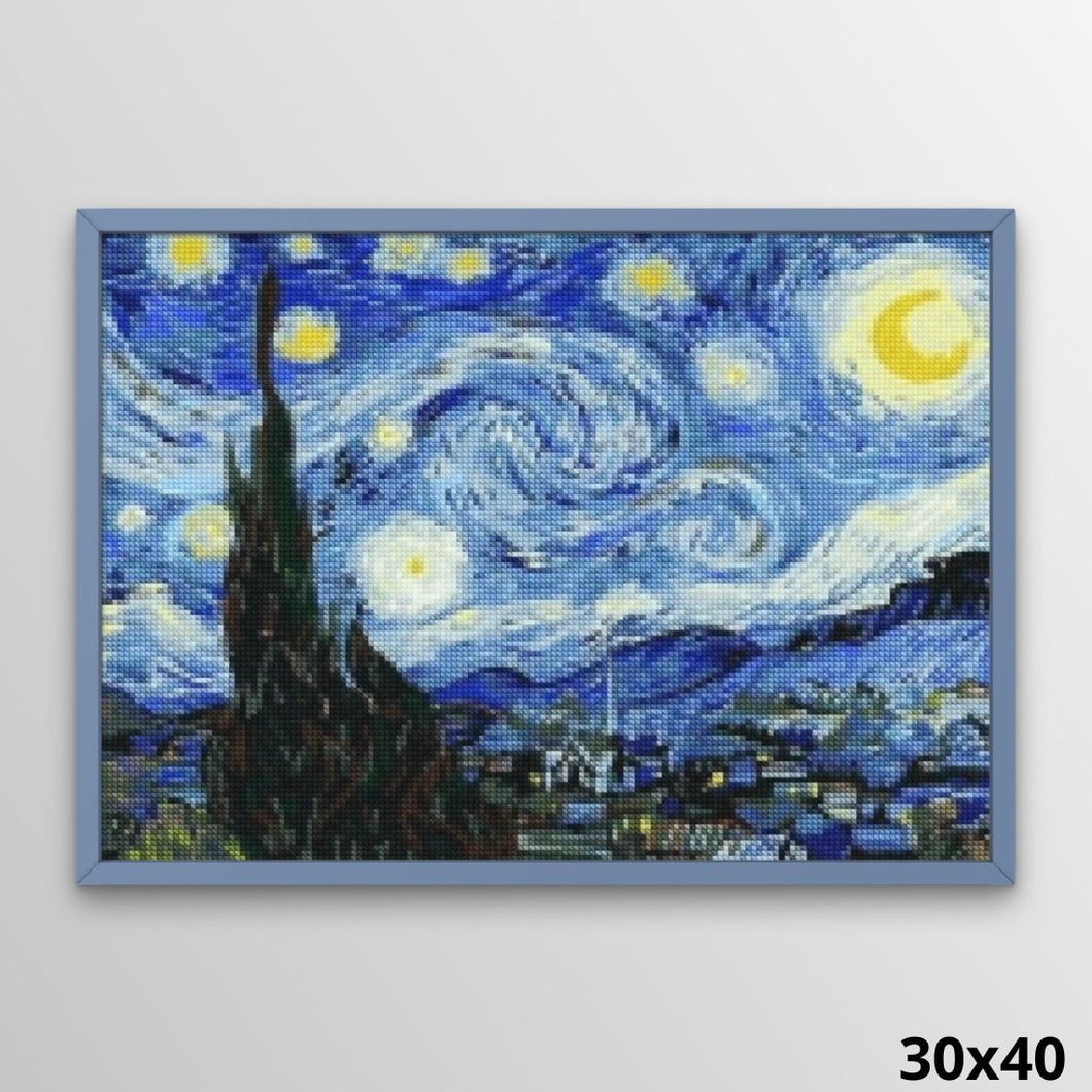 Starry Night Diamond Painting