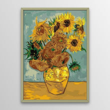 Load image into Gallery viewer, Van Gogh Sunflowers Diamond Painting
