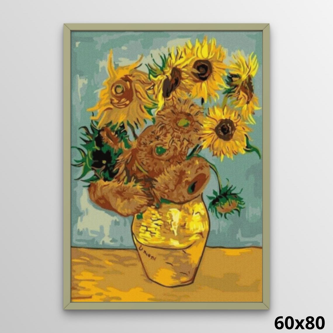 Van Gogh Sunflowers 60x80 Diamond Painting