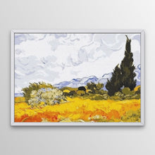 Load image into Gallery viewer, Van Gogh Wheat Field with Cypresses Diamond Art
