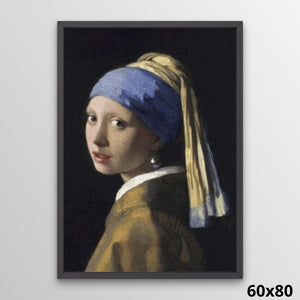 Vermeer Girl with a Pearl 60x80 Diamond Painting