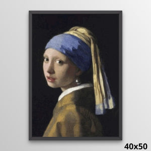 Vermeer Girl with a Pearl 40x50 Diamond Painting