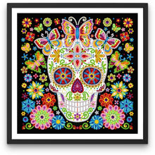 Load image into Gallery viewer, Boho Skull Glow in the Dark
