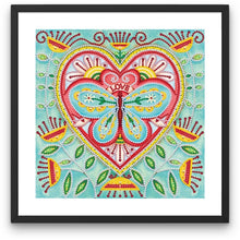 Load image into Gallery viewer, Butterfly in Heart Glow in the dark
