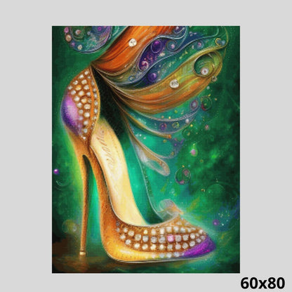 Carnival High Heels Shoe 60x80 Diamond Painting