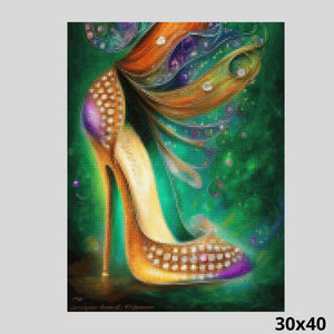 Carnival High Heels Shoe 30x40 Diamond Painting