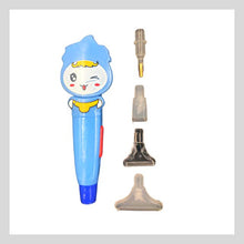 Load image into Gallery viewer, diamond painting LED light pen blue girl
