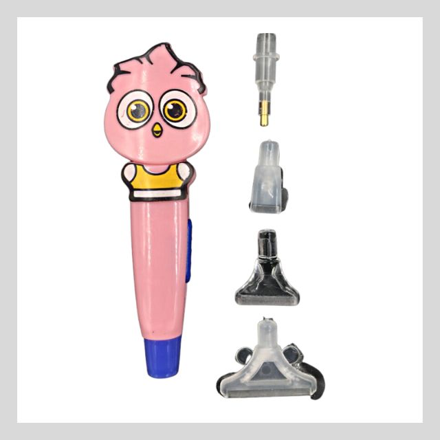 diamond painting LED light pen pink bird