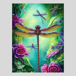 Dragonfly Dreams Paint with Diamonds