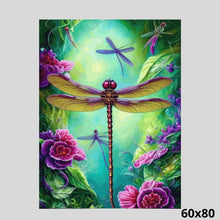 Load image into Gallery viewer, Dragonfly Dreams 60x80 Paint with Diamonds
