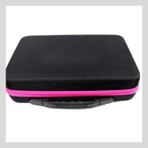 Drill Storage Suitcase 60 pots pink