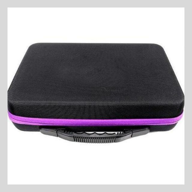 Drill Storage Suitcase 60 pots purple