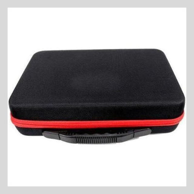 Drill Storage Suitcase 60 pots red