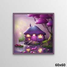 Load image into Gallery viewer, Fairy Hut in Mushroom Land 60x60 Paint with Diamonds
