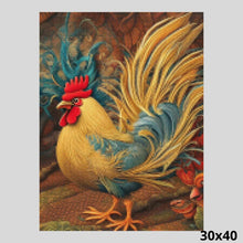 Load image into Gallery viewer, Golden Rooster 30x40 Diamond painting
