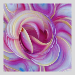 Lost in Swirling Petals Diamond Art World
