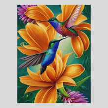 Load image into Gallery viewer, Magical Hummingbirds Diamond Painting
