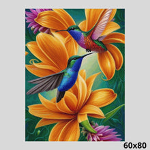 Load image into Gallery viewer, Magical Hummingbirds 60x80 Diamond Painting
