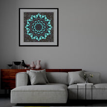 Load image into Gallery viewer, Magnificent Mandala Glow in the dark night
