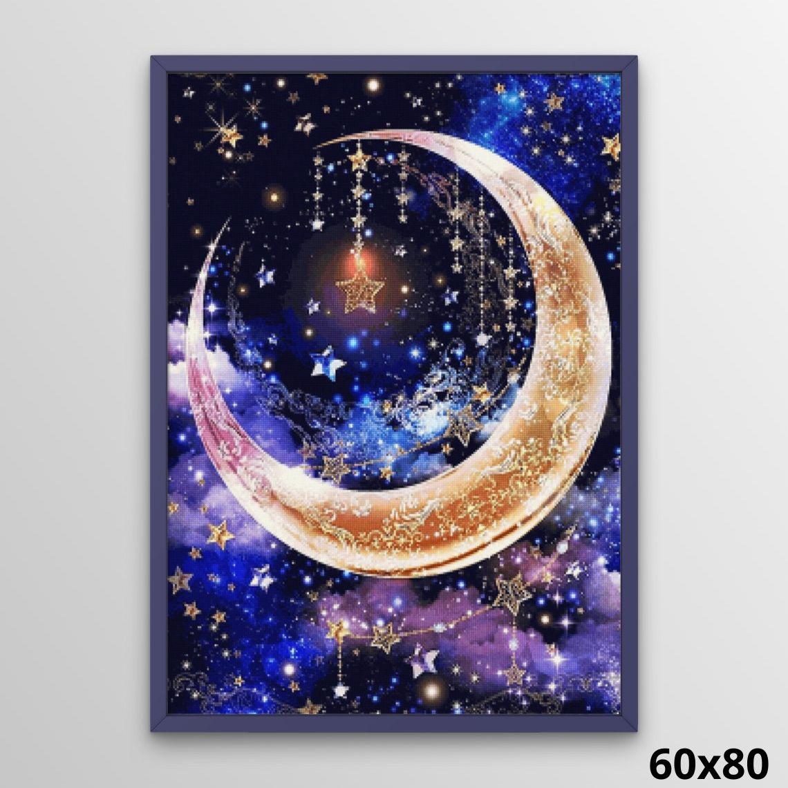 Ornamental Moon 60x80 Diamond Painting