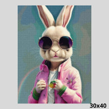 Load image into Gallery viewer, Rock Star Rabbit 30x40 Diamond Painting
