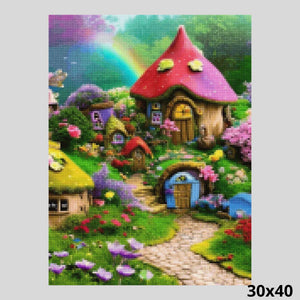 The Village of Dwarves 30x40 Diamond Painting
